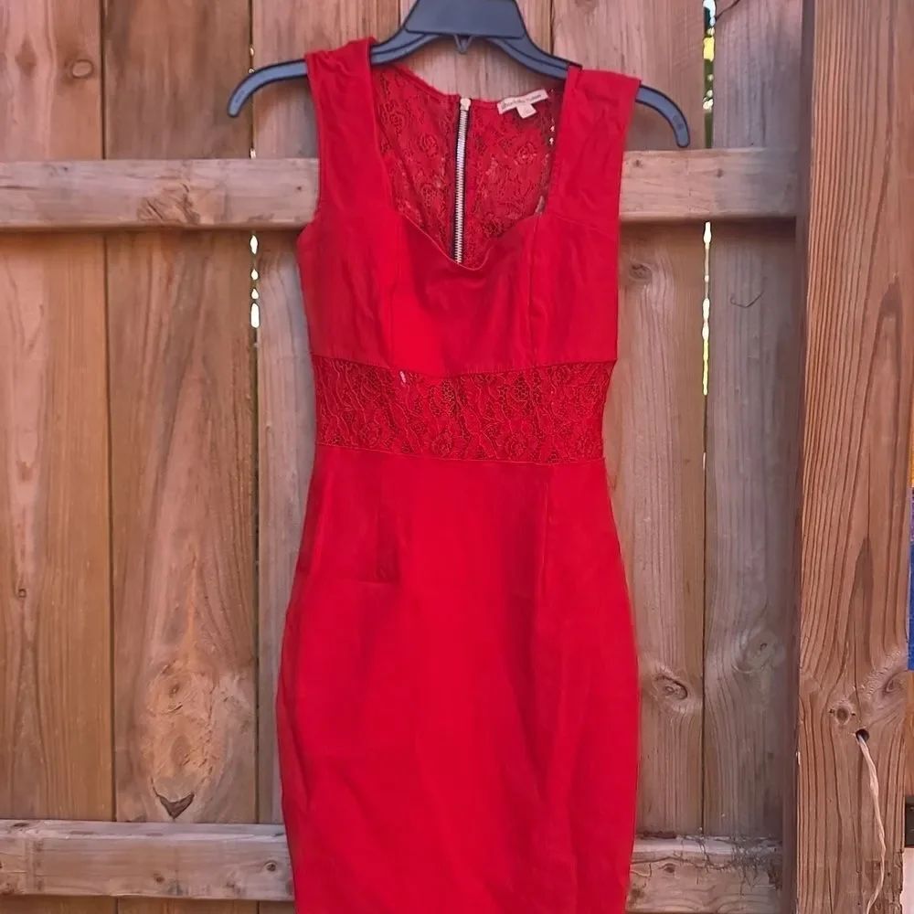 Charlotte Russe Red  Dress